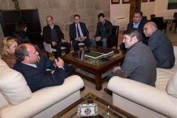 Gobex reunion con alcaldes la vera el presidente del gobierno de extremadura jose antonio monago se  normal 3 2