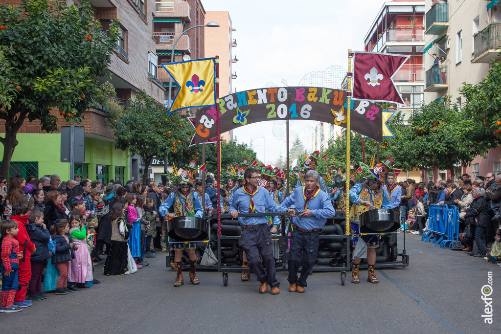 comparsa Bacumba desfile de comparsas carnaval de Badajoz 12