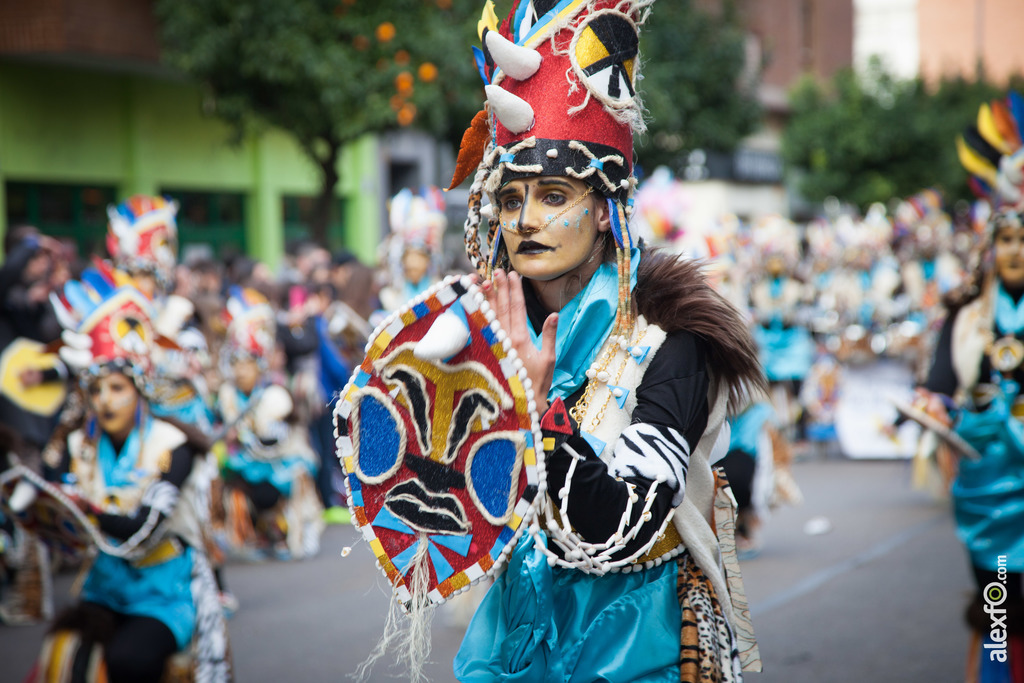 comparsa Achiweyba desfile de comparsas carnaval de Badajoz 8