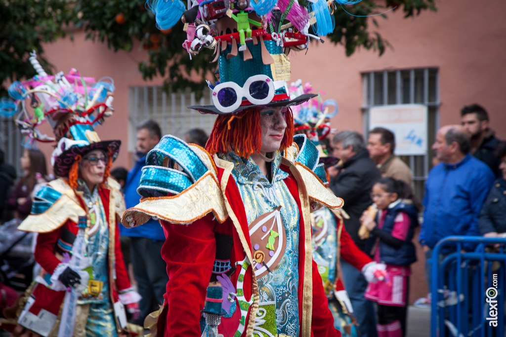 comparsa comparsa Los Riki's desfile de comparsas carnaval de Badajoz 9