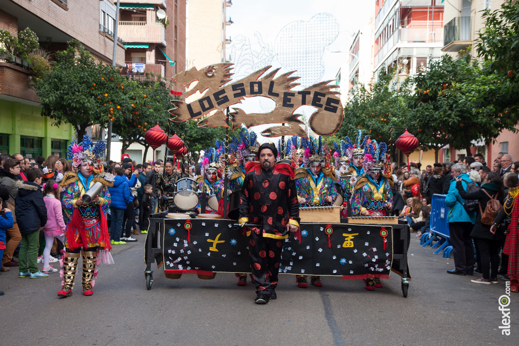 comparsa comparsa Los Soletes de Mulan vamos y como Chinos Trabajamos desfile de comparsas carnaval de Badajoz 10