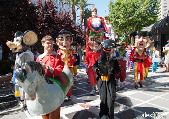 Cabezudos - Feria San Juan Badajoz 2012 Cabezudos - Feria San Juan Badajoz 2012 