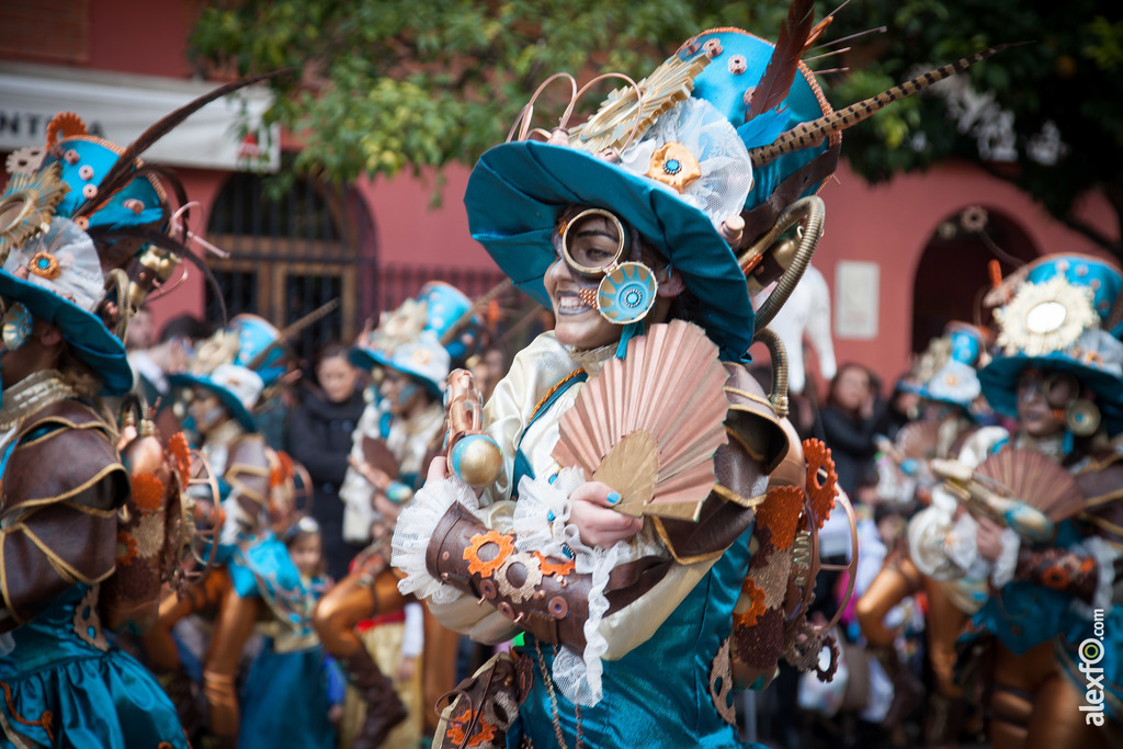 comparsa Marabunta desfile de comparsas carnaval de Badajoz 5