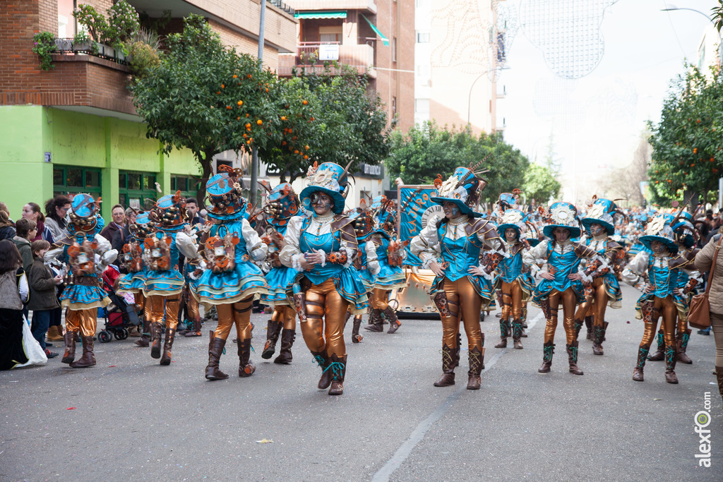 comparsa Marabunta desfile de comparsas carnaval de Badajoz 2