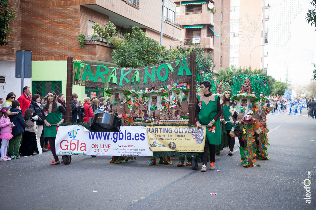 comparsa El Canto de Tarakanova desfile de comparsas carnaval de Badajoz 11