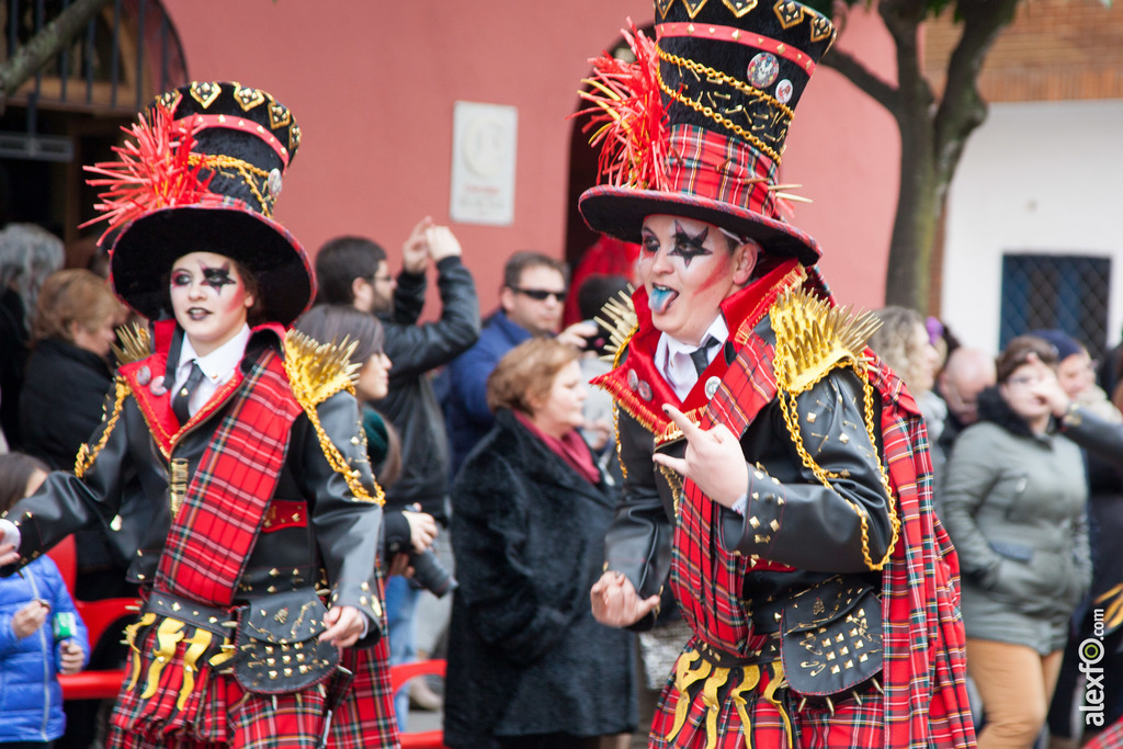 comparsa Los Infectos acelerados de Punky vamos y el culo enseñamos desfile de comparsas carnaval de Badajoz 12