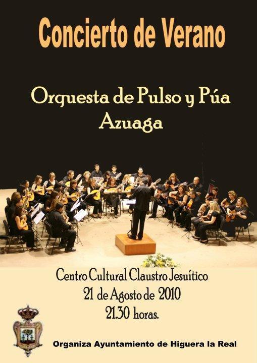 Algunos Carteles Concierto en Higuera 21-08-2010