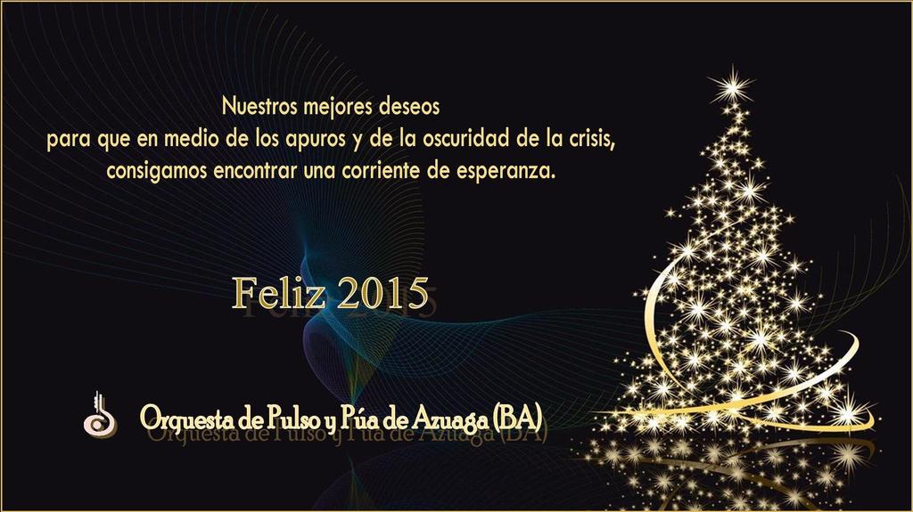 Algunos Carteles Felicitacion 2015