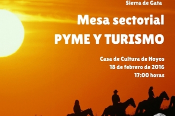 Cartel mesa sectorial pyme y turismo normal 3 2