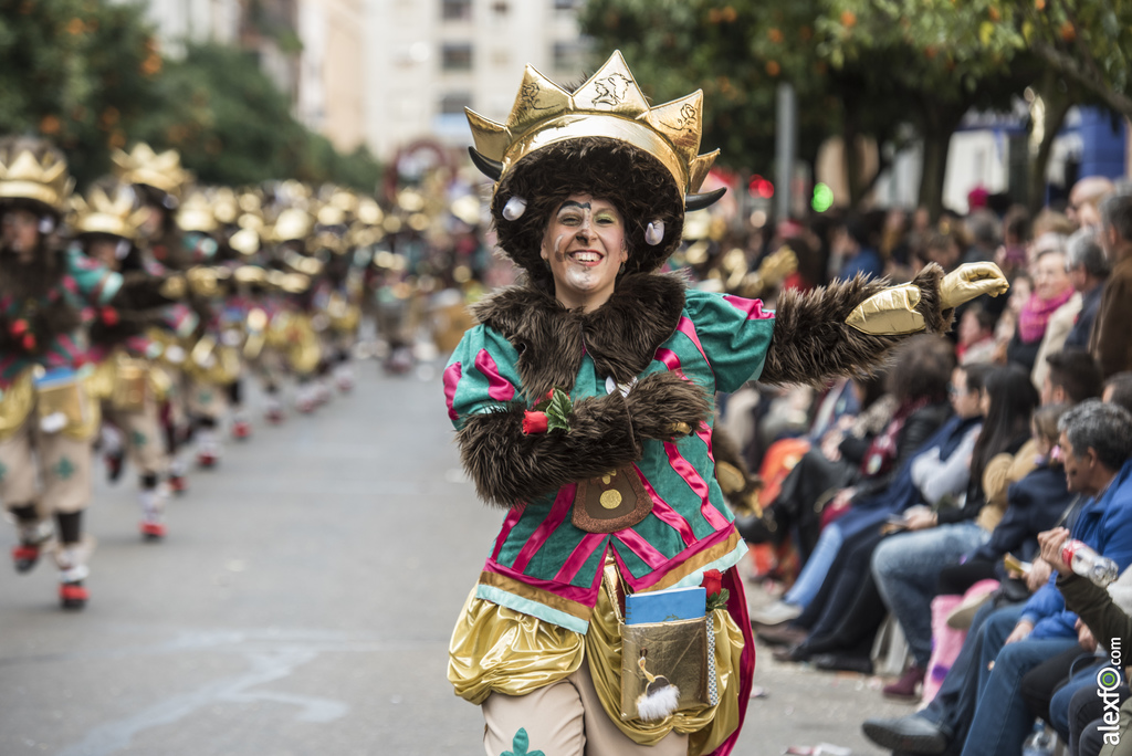 Comparsa Vendaval de cuento 2017   Desfile de Comparsas Carnaval Badajoz 2017 344