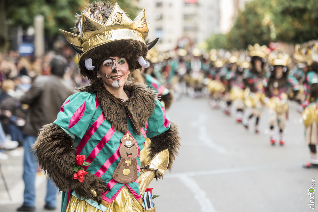 Comparsa Vendaval de cuento 2017   Desfile de Comparsas Carnaval Badajoz 2017 607