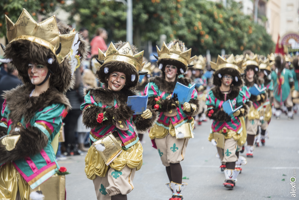 Comparsa Vendaval de cuento 2017   Desfile de Comparsas Carnaval Badajoz 2017 990