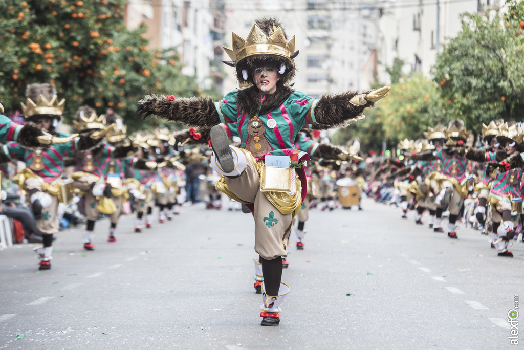 Comparsa Vendaval de cuento 2017   Desfile de Comparsas Carnaval Badajoz 2017 639