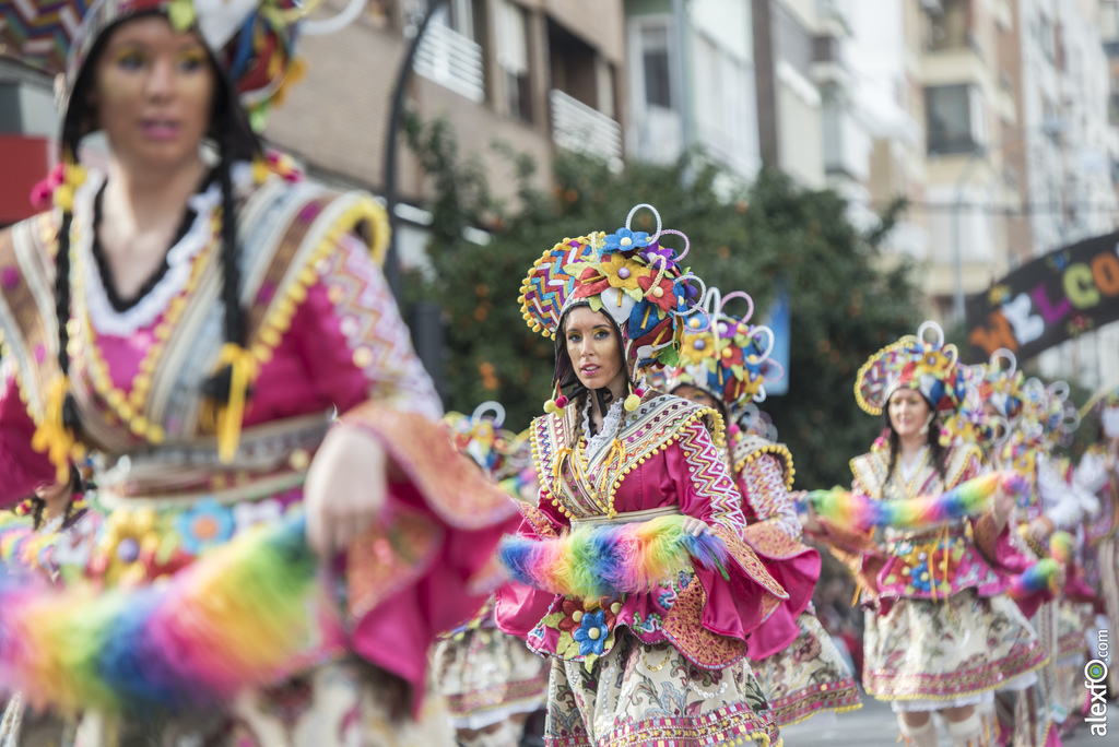 Comparsa Bakumba 2017   Desfile de Comparsas Carnaval Badajoz 2017 487