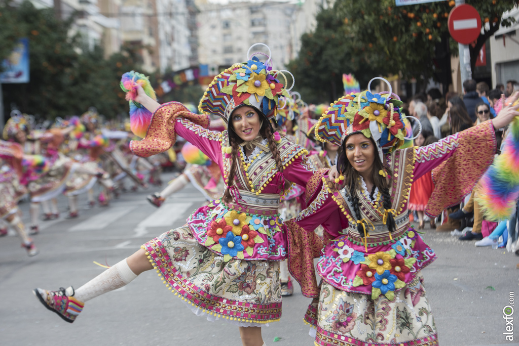 Comparsa Bakumba 2017   Desfile de Comparsas Carnaval Badajoz 2017 929