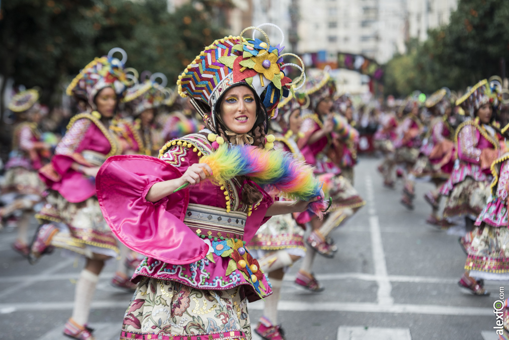 Comparsa Bakumba 2017   Desfile de Comparsas Carnaval Badajoz 2017 310