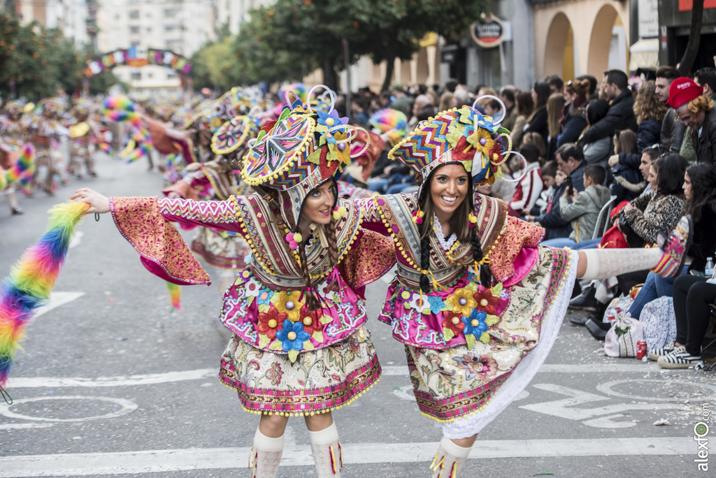 Comparsa Bakumba 2017   Desfile de Comparsas Carnaval Badajoz 2017 350