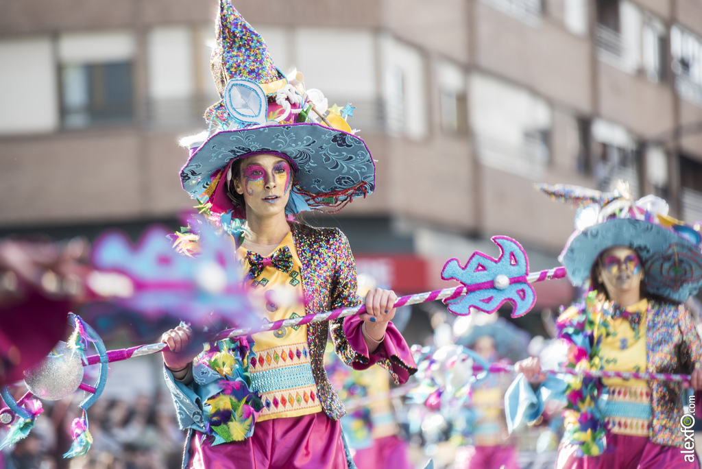 Comparsa Aquelarre 2017   Desfile de Comparsas Carnaval Badajoz 2017 655