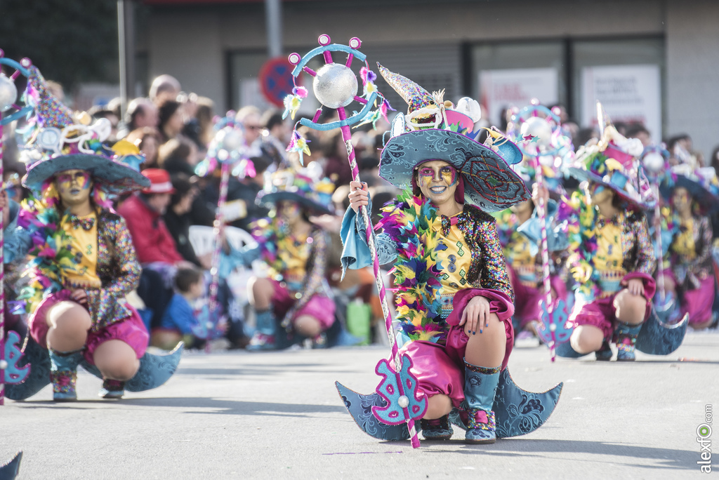 Comparsa Aquelarre 2017   Desfile de Comparsas Carnaval Badajoz 2017 968