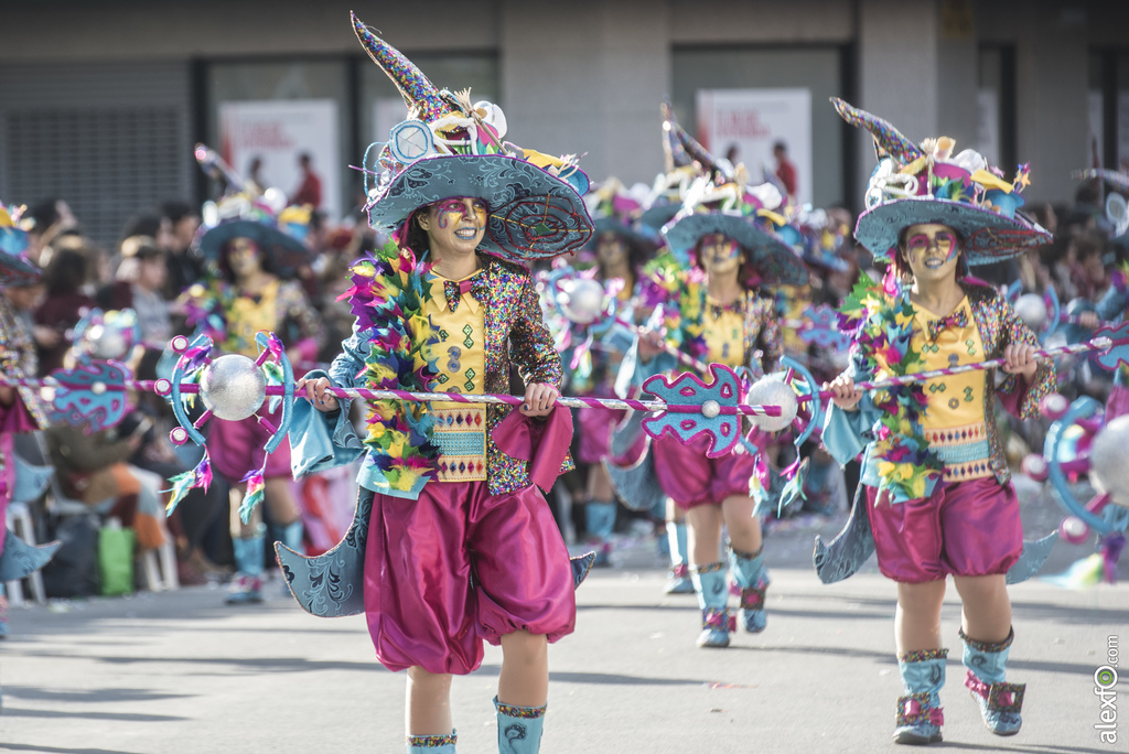 Comparsa Aquelarre 2017   Desfile de Comparsas Carnaval Badajoz 2017 760