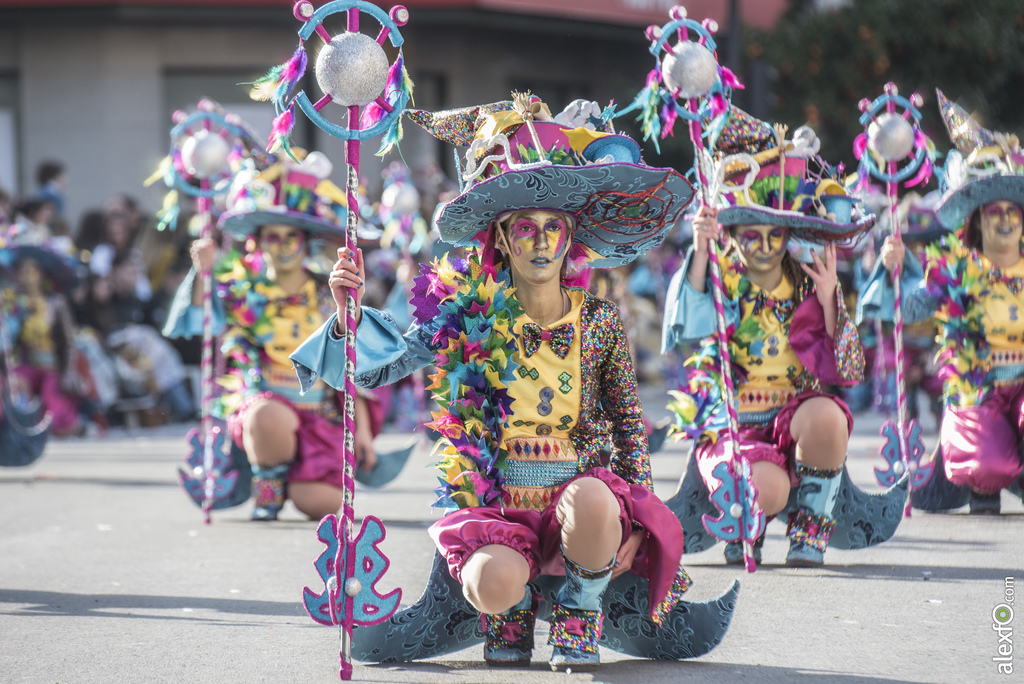 Comparsa Aquelarre 2017   Desfile de Comparsas Carnaval Badajoz 2017 319