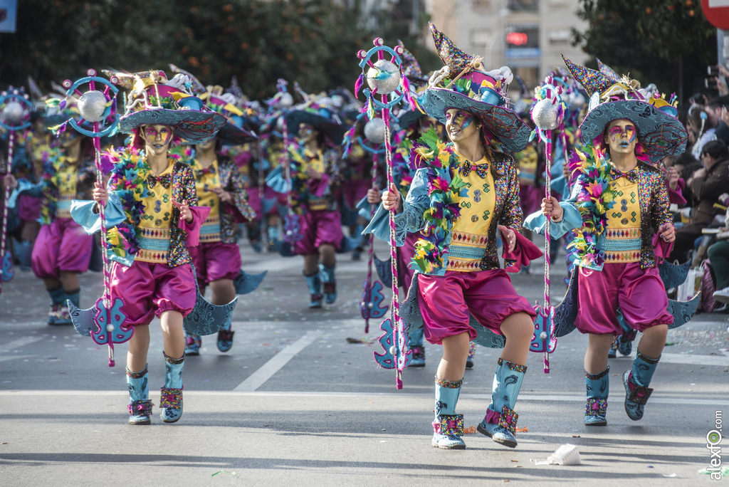 Comparsa Aquelarre 2017   Desfile de Comparsas Carnaval Badajoz 2017 576