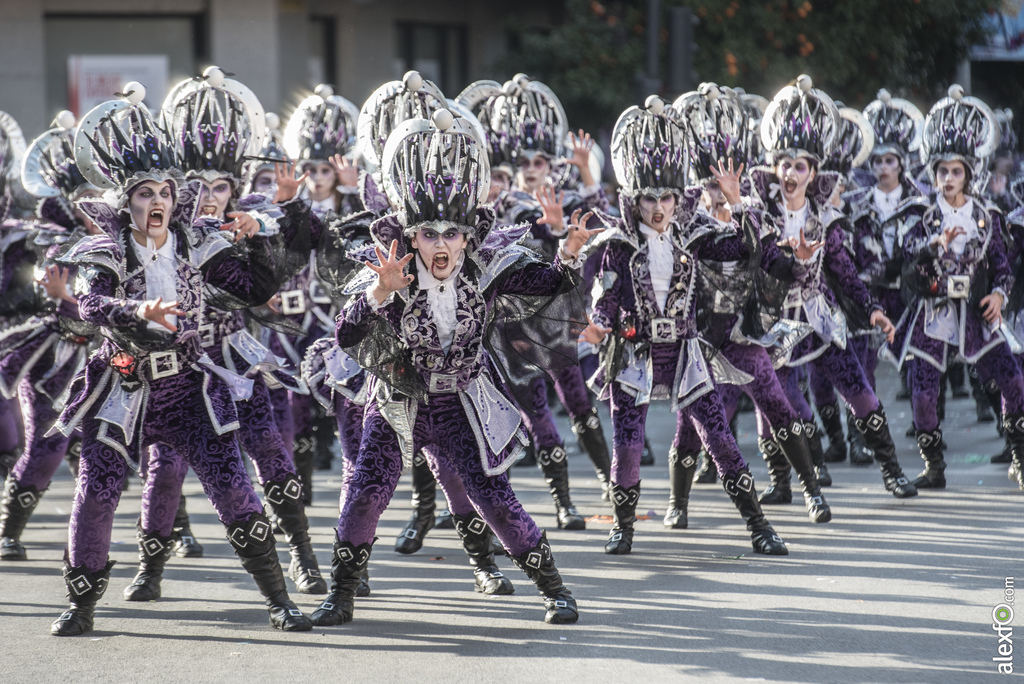 Comparsa Los Pirulfos 2017   Desfile de Comparsas Carnaval Badajoz 2017 17