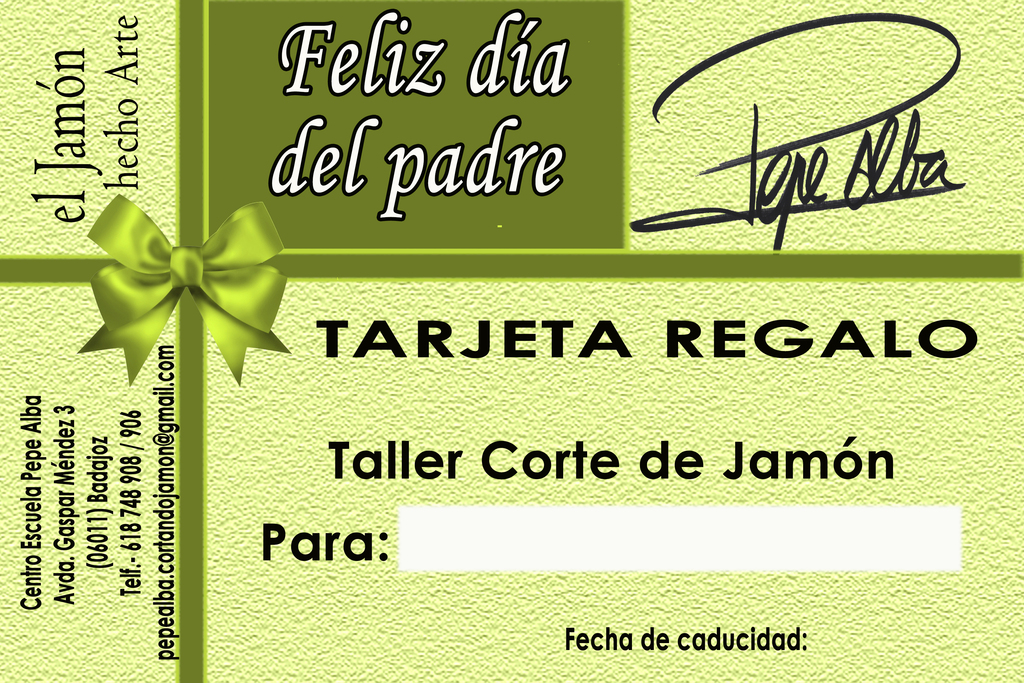 Tarjeta día del padre