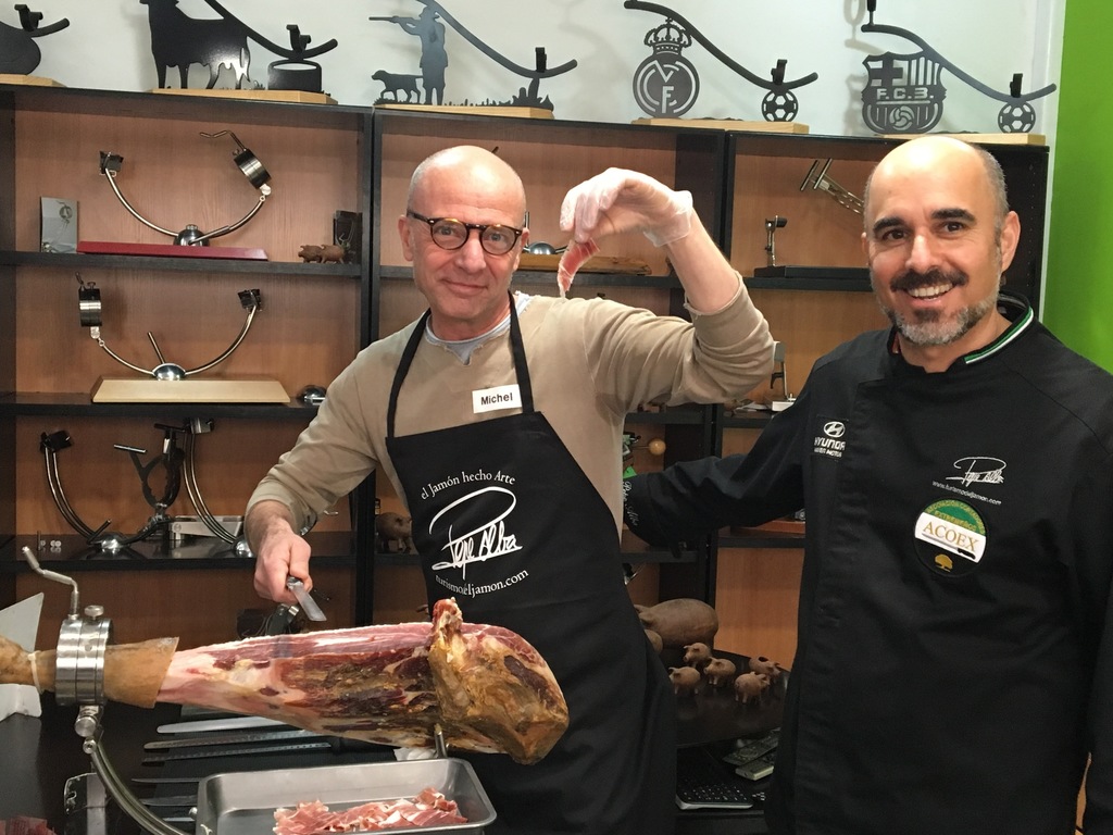 09-04-2017 Taller Corte de Jamón - Centro Escuela Pepe Alba