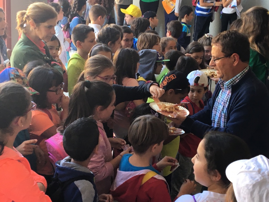 2,3 y 4 Mayo 2017 Visitas Escolares al Salón del Jamón de Jerez de los Caballeros - Pepe Alba