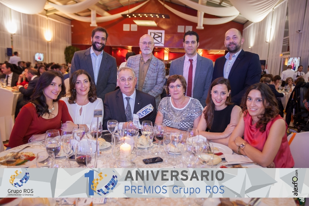 X Aniversario Premios Grupo ROS 2017   Badajoz 999