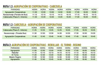 Rutas gratuitas bus valle del jerte 2 normal 3 2