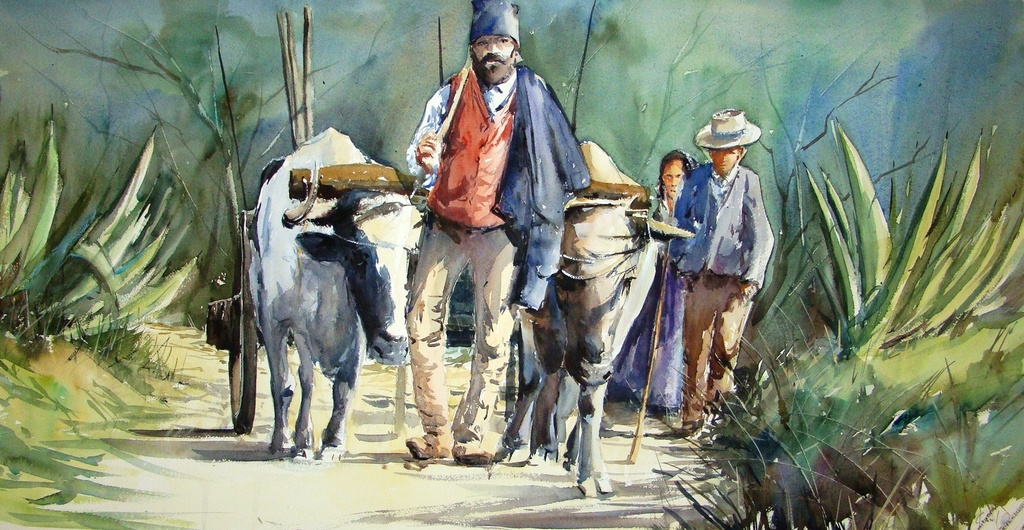 '' Junta de bois'', Obra de João Cabral .