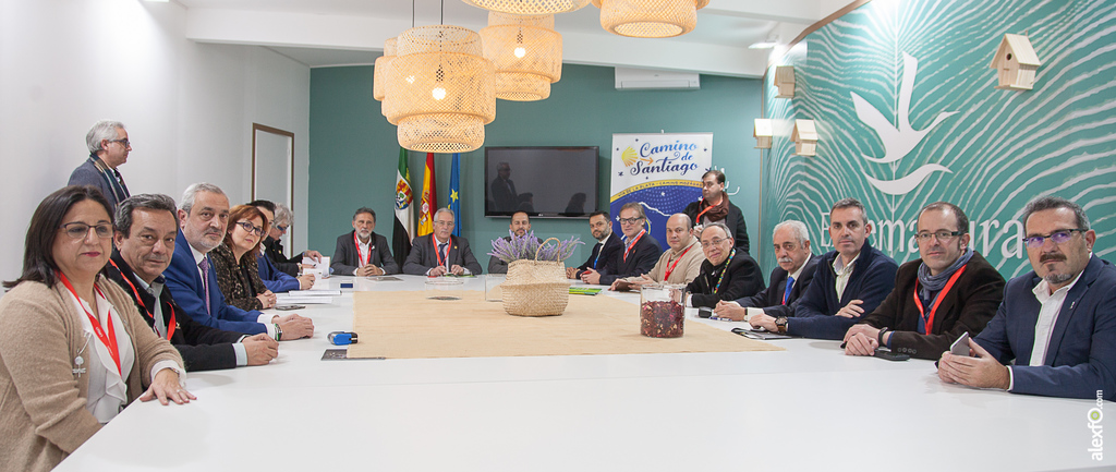 20180117 IMG 1350 CEDER La Serena  Firma del protocolo de Cooperación Camino de Santiago   Vía de la Plata    Camino Mozárabe en FITUR 2018