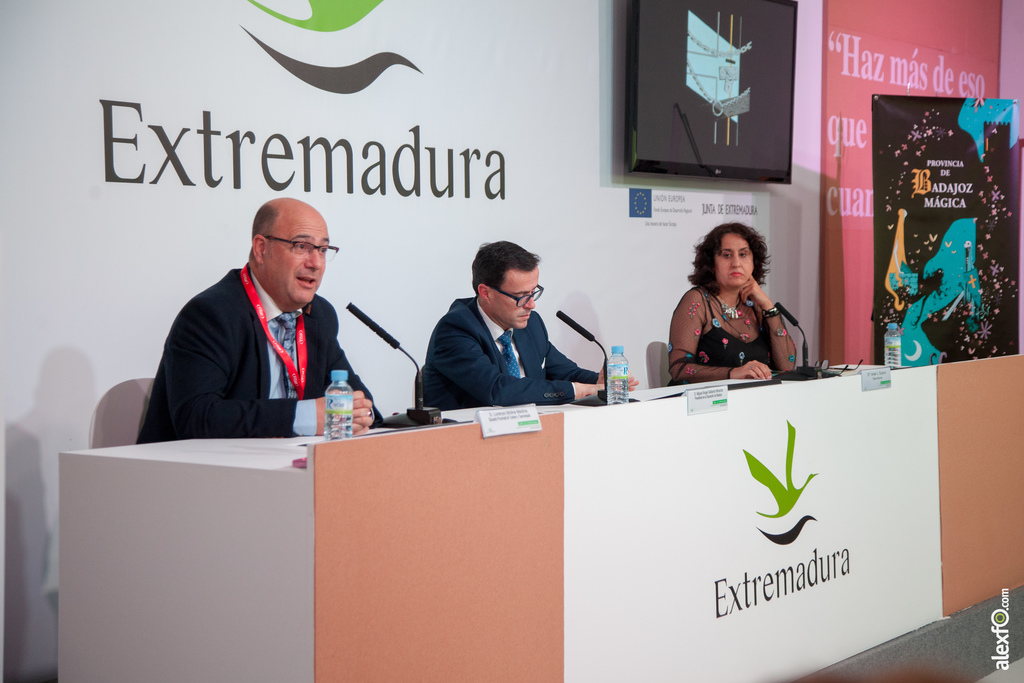 20180118 IMG 1729 Lorenzo Molina, diputado de Turismo de la Diputación de Badajoz en FITUR 2018