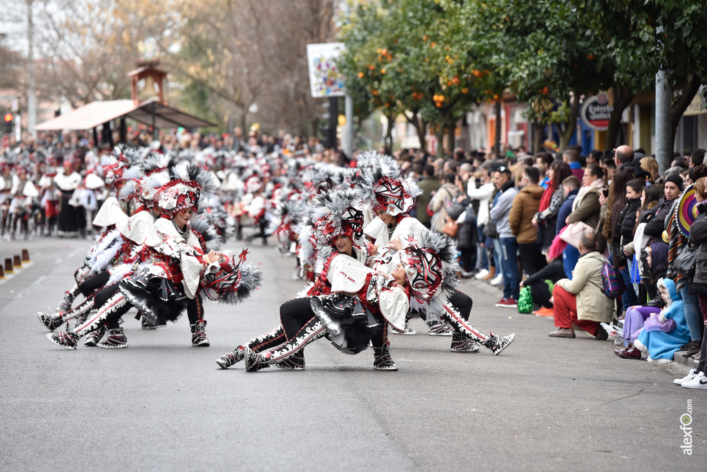 Comparsa Las Monjas en Desfile de Comparsas Carnaval de Badajoz 2018 9