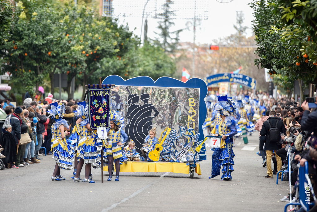 Comparsa Bakumba - Desfile de Comparsas Carnaval de Badajoz 2018