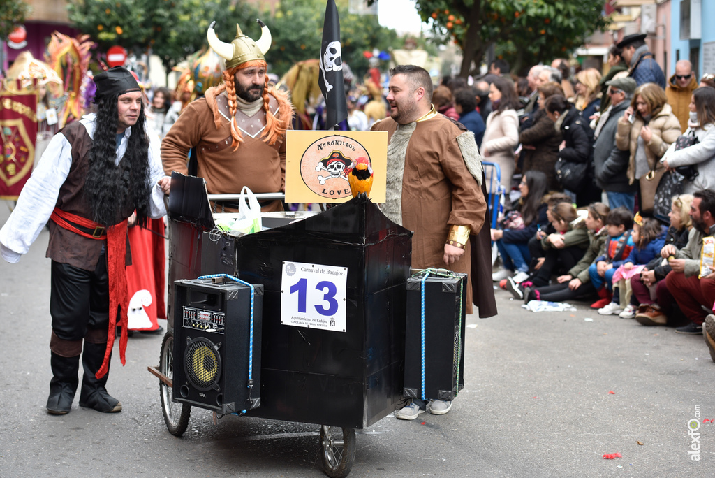 Comparsa Los Naranjitos - Desfile de Comparsas Carnaval de Badajoz 2018