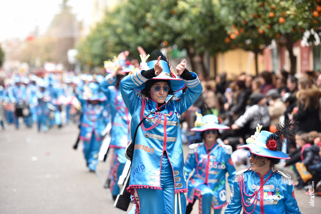 Comparsa Vendaval - Desfile de Comparsas Carnaval de Badajoz 2018