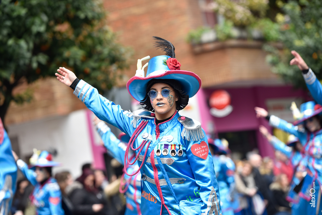 Comparsa Vendaval - Desfile de Comparsas Carnaval de Badajoz 2018