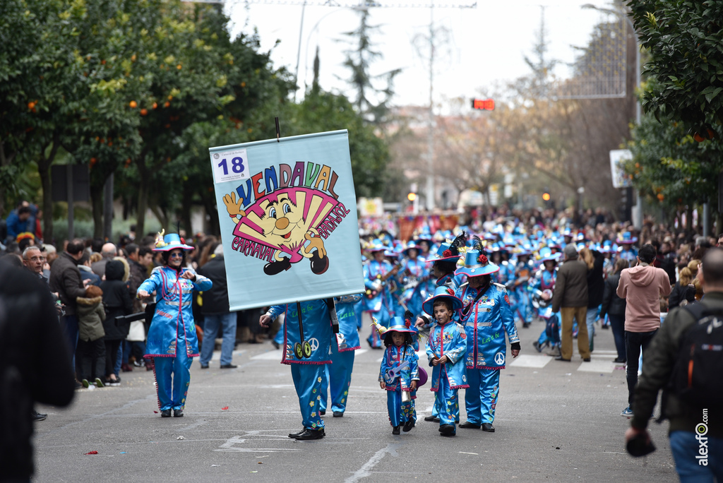 Comparsa Vendaval - Desfile de Comparsas Carnaval de Badajoz 2018