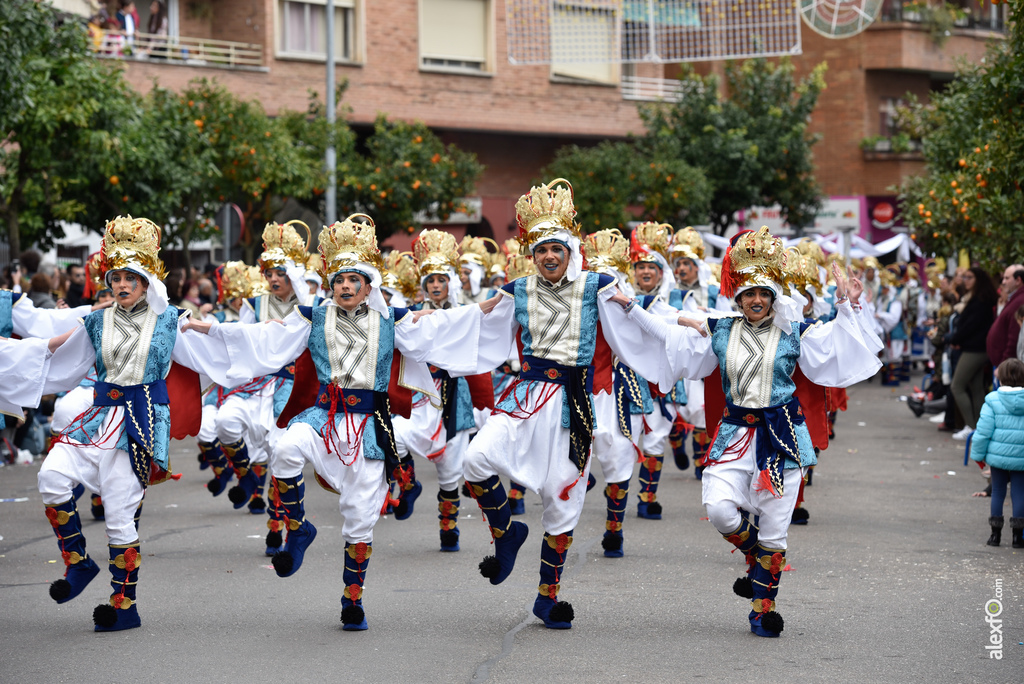 Comparsa Vas como quieres - Desfile de Comparsas Carnaval de Badajoz 2018