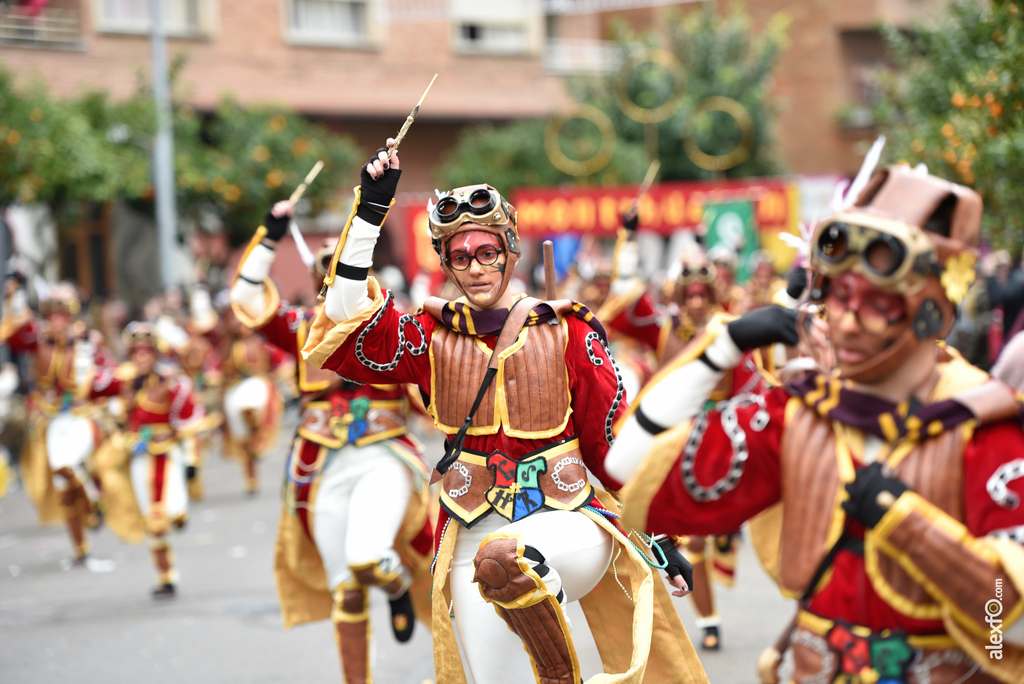 Comparsa Montihuakán - Desfile de Comparsas Carnaval de Badajoz 2018