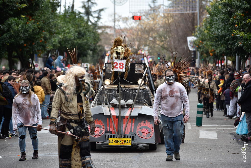 Comparsa Caribe - Desfile de Comparsas Carnaval de Badajoz 2018