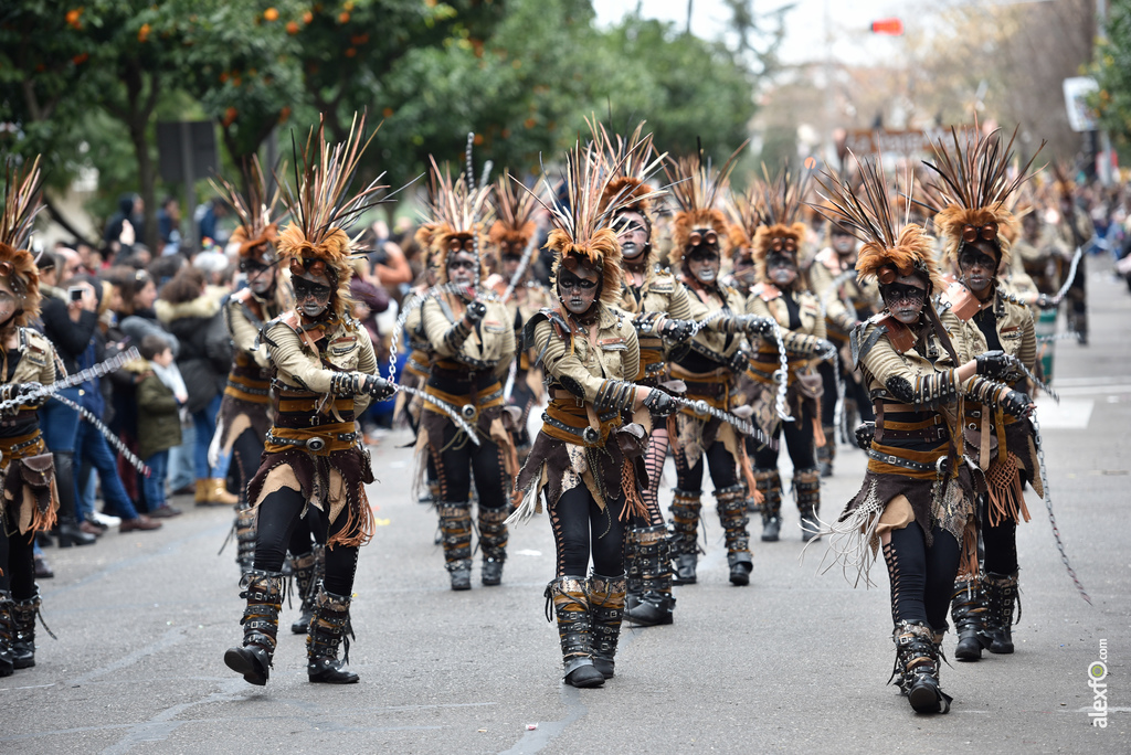 Comparsa Caribe - Desfile de Comparsas Carnaval de Badajoz 2018