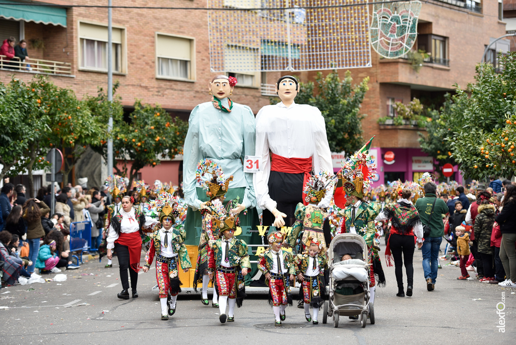 Comparsa Donde vamos la liamos - Desfile de Comparsas Carnaval de Badajoz 2018