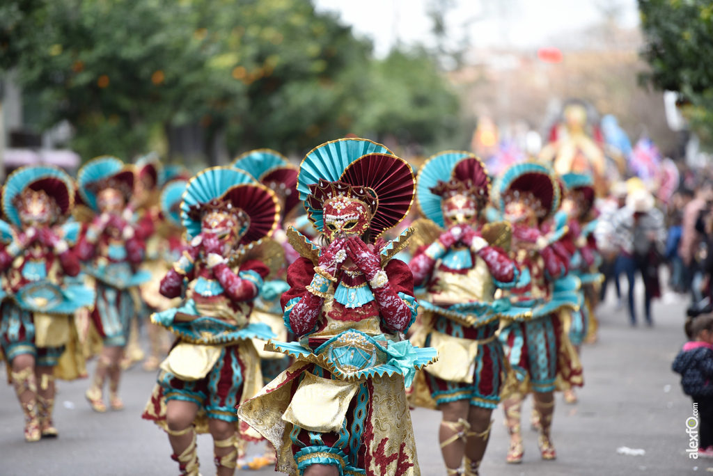 Comparsa Atahualpa - Desfile de Comparsas Carnaval de Badajoz 2018