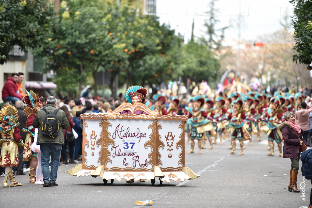 Comparsa Atahualpa - Desfile de Comparsas Carnaval de Badajoz 2018