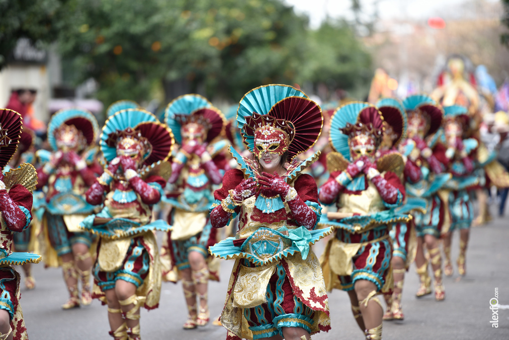 Comparsa Atahualpa - Desfile de Comparsas Carnaval de Badajoz 2018