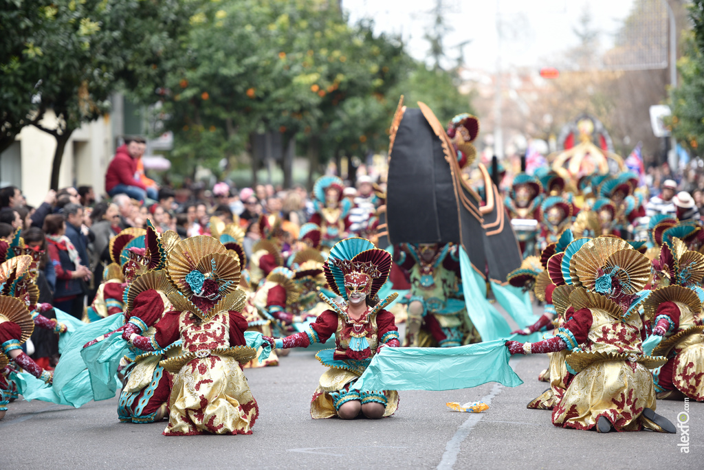 Comparsa Atahualpa - Desfile de Comparsas Carnaval de Badajoz 2018